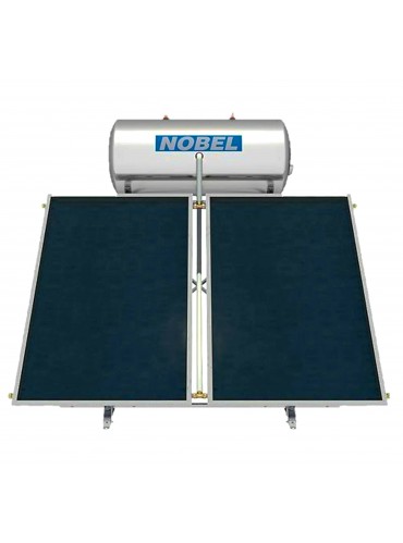 NOBEL classic 300lt  4m² Glass boiler Ηλιακός ΙΙ ενέργειας με 2 επιλεκτικούς συλλέκτες 2m²