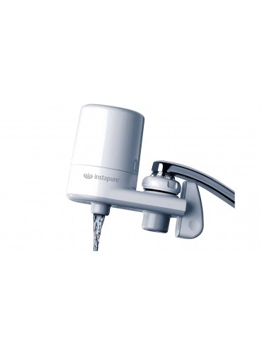 Φίλτρο βρύσης Instapure waterpure F-6 λευκό με λευκό καπάκι