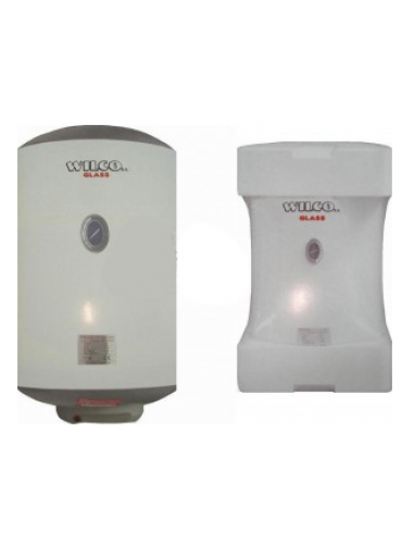 Wilco Titanium Glass Θερμοσίφωνας 60lt Κάθετος 4kW