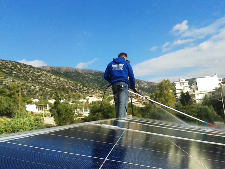 καθαρισμός φωτοβολταϊκών καθαρισμός φωτοβολταϊκών